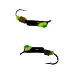 Мормишка Вольфрамова "Латишка" Гвоздик - З кубиком золото - МК1190