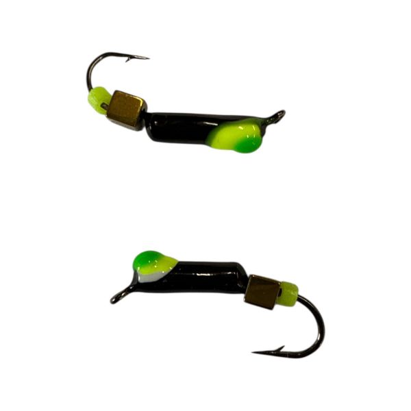 Мормишка Вольфрамова "Латишка" Гвоздик - З кубиком золото - МК1190