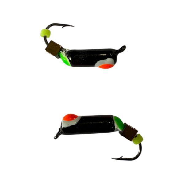 Мормишка Вольфрамова "Латишка" Гвоздик - З кубиком золото - МК1196