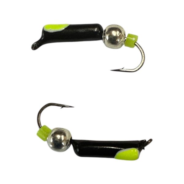 Мормишка Вольфрамова "Латишка" Гвоздик - З кулькою срібло - МК1176