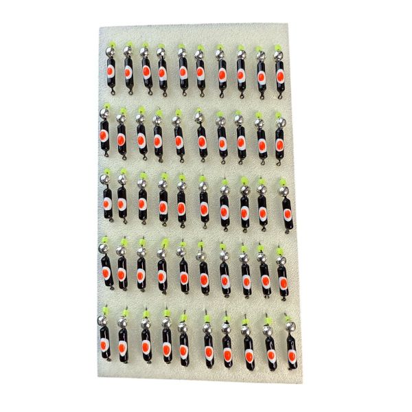 Мормишка Вольфрамова "Латишка" Гвоздик - З кулькою срібло - МК1203