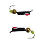 Мормишка Вольфрамова "Латишка" Гвоздик - З кулькою золото - МК1184