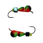 Мормишка Вольфрамова "Латишка" Мураха - З кубиком блакитний - МК1066