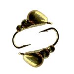 Мормишка Вольфрамова - Мураха №3 - 0.9 г - Прибалтика - Золото - 10 шт/уп