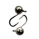 Мормишка вольфрамова - Куля Гранена - Прибалтика - Срібло - 10 шт/уп