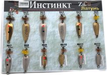 Набір блешень Інстинкт - 4,30-9,80 г - Колиска - 12 шт.