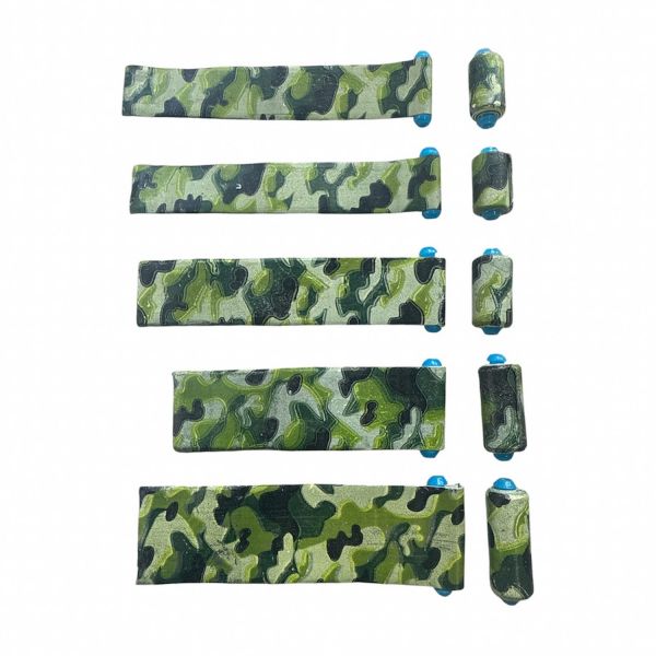 Набір стрічкових грузил на втулці Camo - Херабуна - 1,5-3,5 г. - У кейсі - 50 шт.