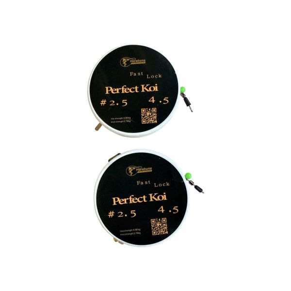 Набор оснастки Херабуна Perfect Koi (поплавок, 2 оснастки, крючки микс) - 4,5 м - 2.5#