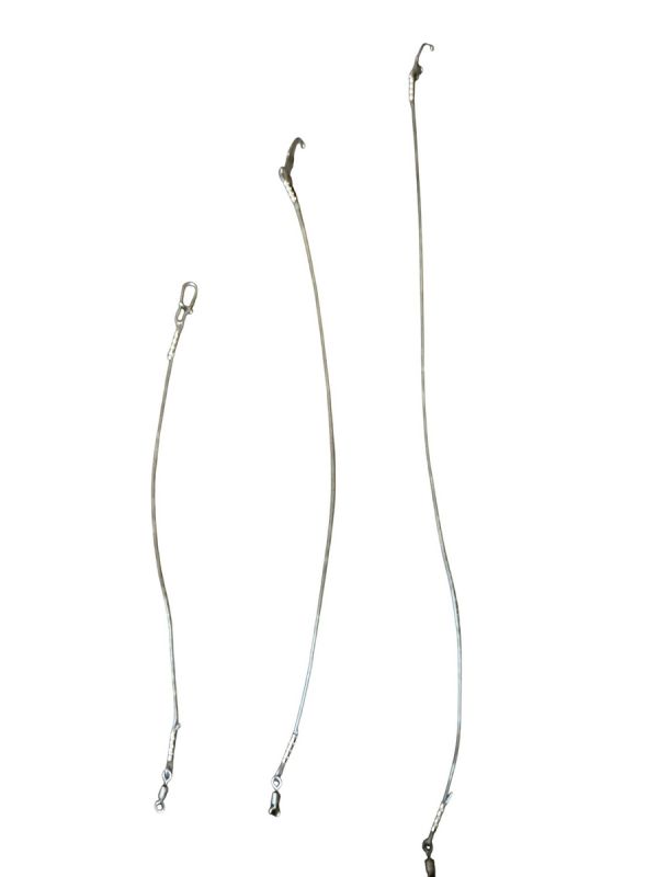 Набір повідців "Steel Hunter" Fluorocarbon 15см/20см/25см - 30 шт/уп