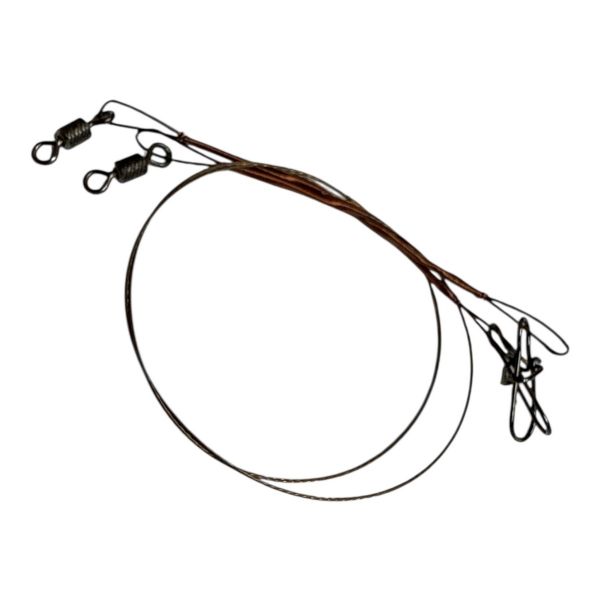 Набір повідців "Steel Hunter" Steinless steel - 20 см - Сталь - 50 шт/уп