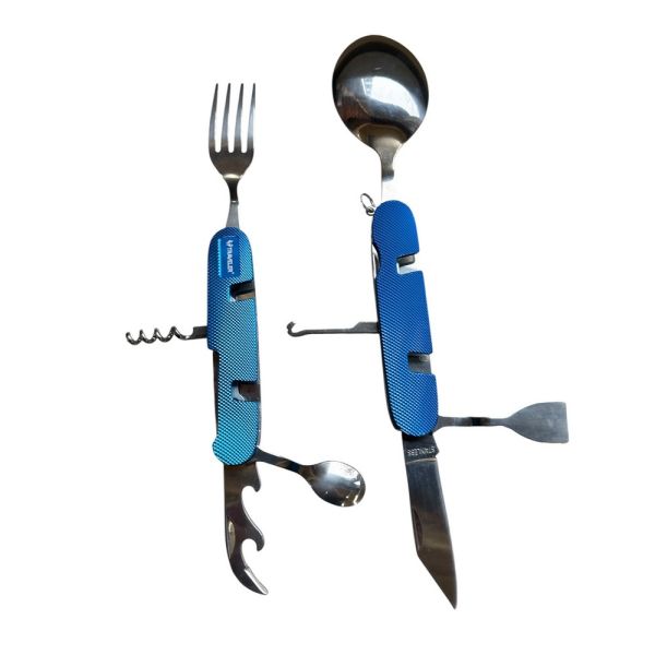 Набор туристический Traveler многофункциональный 9в1 - A-109ALL - Синий