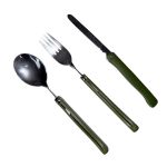 Набір туристичний Traveler K603 - 3 в 1 (ложка, виделка, нож)