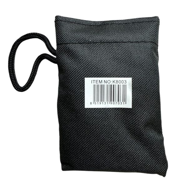 Набор туристический Traveler 3в1 (ложка, вилка, нож) - 8003 - Металический - Чёрный