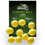Насадка ароматизована ПрофМонтаж Floating Ball - 10 мм - Плаваюча - Кукурудза (Corn) - 10 шт/уп