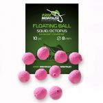 Насадка ароматизована ПрофМонтаж Floating Ball - 8 мм - Плаваюча -Кальмар/Восьминіг (Squid/Octopus) - 10 шт/уп