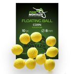 Насадка ароматизована ПрофМонтаж Floating Ball - 8 мм - Плаваюча - Кукурудза (Corn) - 10 шт/уп