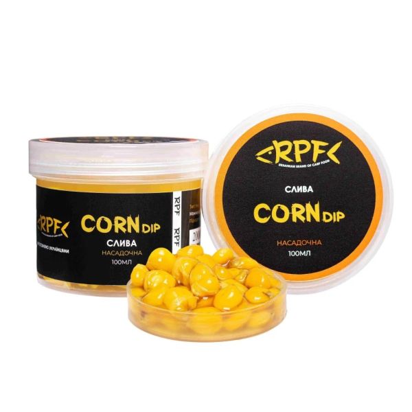 Насадочная Кукуруза RPF - Вареная - CORNdip (в дипе) - 100 мл - Слива