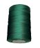 Нитка капронова (поліамідна) 93,5текс*3 (0,8 мм) - Зелена - 200 г