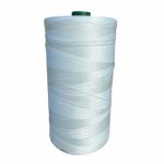 Нитка капронова (поліамідна) 23,3текс*3 (0,40 мм) - Біла - 500 г