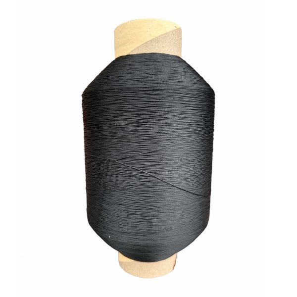 Нитка капронова (поліамідна) 93,5 текс*3 (0,8 мм) - 1,5 кг - 4500 м - Чорний