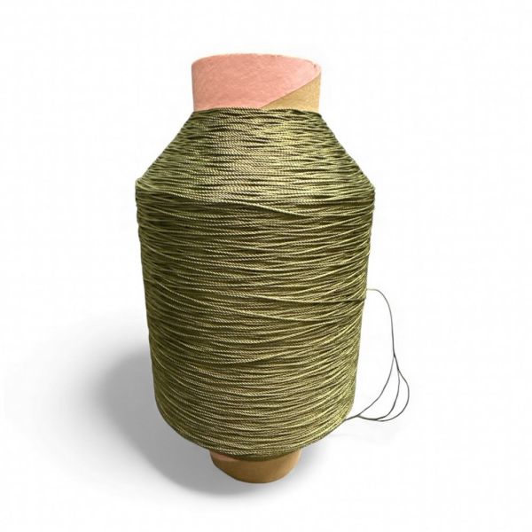 Нитка капроновая (полиамидная) - 187текс*3 (1,2 мм) - 1,5 кг - 2340 м - Хаки