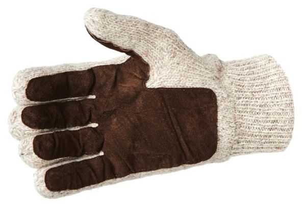 Перчатки флисовые Norfin Wisdom - Бежевый/Коричневый
