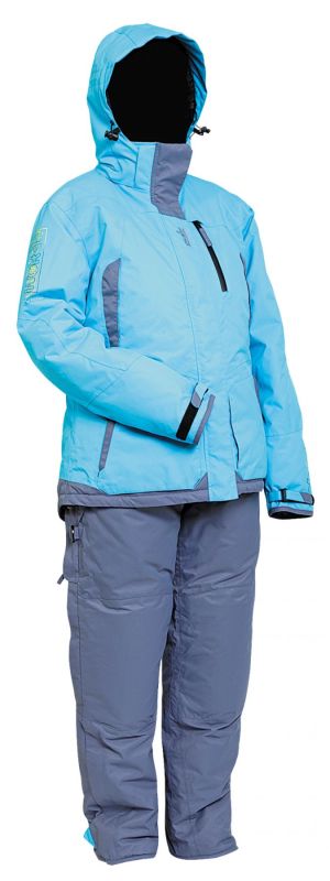 Костюм женский Norfin Women Snowflake 2 Голубой  - Зимний -25°C