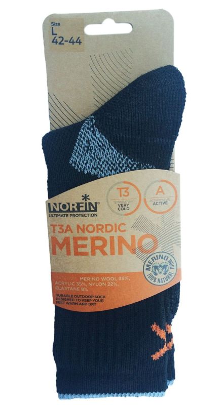 Носки Norfin Nordic Merino Light T3A