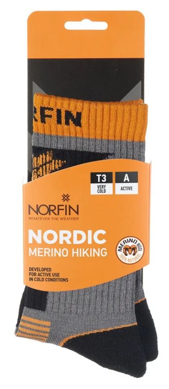 Носки Norfin T3A Nordic Merino Hiking Crew