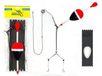Оснащення на товстолоба - 2 гачки - Оснащене - Поверхневе - ПрофМонтаж
