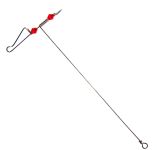 Відведення рибальське - З бусинкою - Одинарне - Нержавіюча сталь