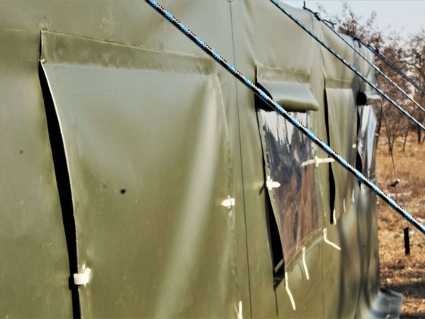 Палатка армейская полевая УСБ-56 на 50 человек (6×9 м) модернизированная