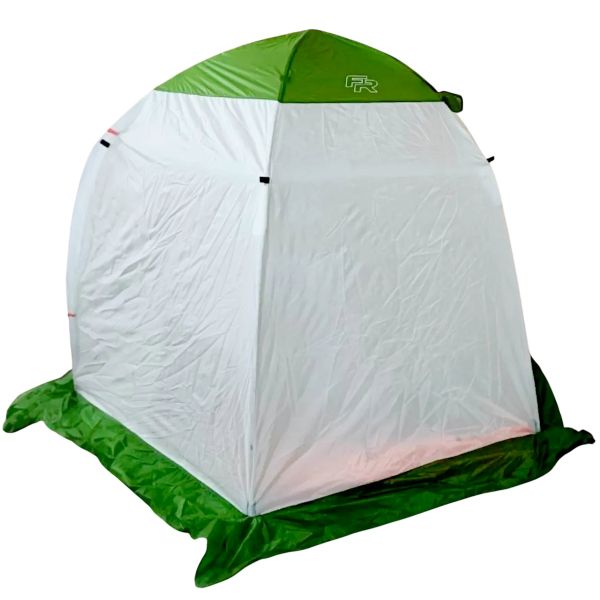Намет зимовий Fishing ROI Tornado Ise 3 - 220x220x180 см - Білий/Зелений/Помаранчевий