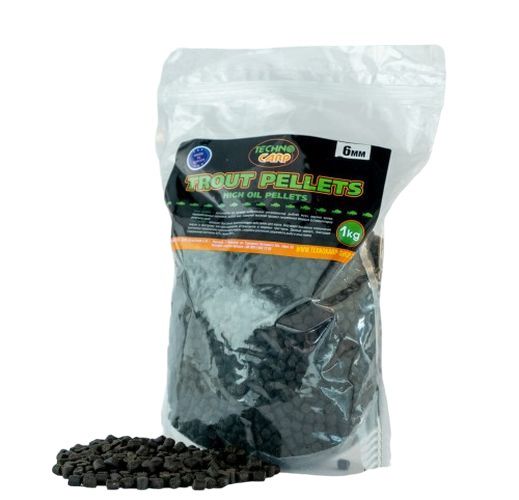 Пеллетс Технокарп High Attraction Pellets Trout Pellets - High Oil Pellets - 1 кг