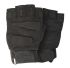 Перчатки тактические ВСУ - С открытыми пальцами - Мягкая кость - Черный