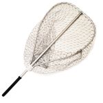 Подсак - Алюминий - Сумы - Ø55 см - Телескопическая ручка 2,40 м - Овальный