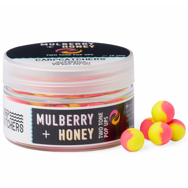 Бойлы Carp Catchers Pop Ups - Ø10 мм - Двухцветные - Mulberry&Honey