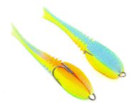 Поролонова рибка-приманка Dancing Fish 3,5" (reverse tail) - ПрофМонтаж - PR811