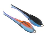 Поролонова рибка-приманка Dancing Fish 3,5" (reverse tail) - ПрофМонтаж - PR814