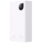 Повербанк Baseus (PPAD050) 20000mAh 30W Adaman2 Digital Display Fast Charge Power Bank (З моделлю-C 3A 0.3m Black) - PPAD050002 - Білий