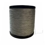 Поводочний матеріал Goss 8x PE Line - Ø0,30 мм - Корея - Сірий - 1 метр