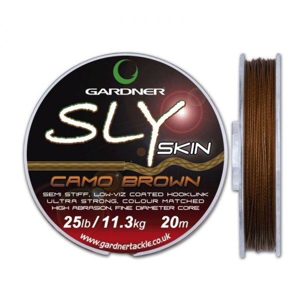 Поводочный материал Gardner Sly Skin - 25lb/11.3kg - 20 м