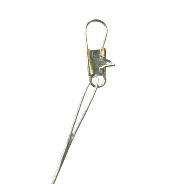 Поводок Fishing Tackle - Набор 20см/25см/30см - 60 шт/уп - Сталь - Серебро