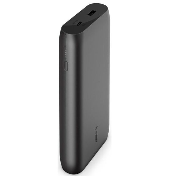 Повербанк (Power Bank) Belkin 20000mAh - 30W - USB-A - USB-C - Черный