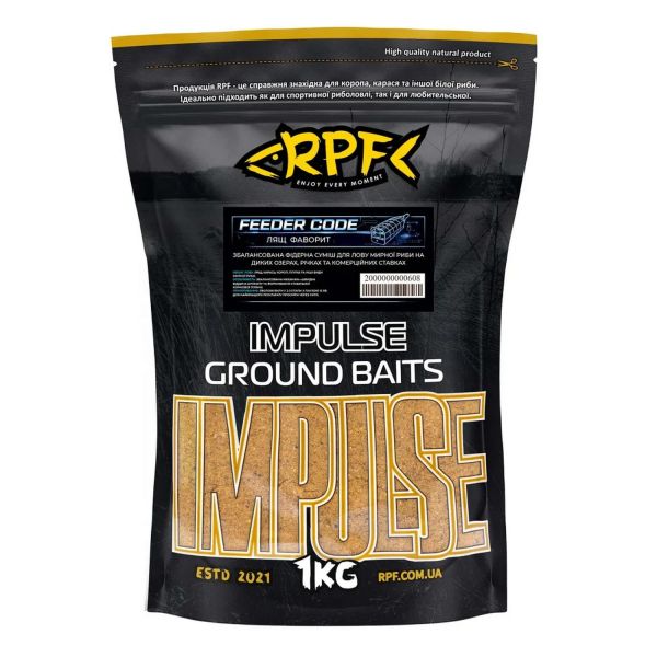 Підгодовування RPF IMPULSE - Серія FEEDER CODE - 1 кг