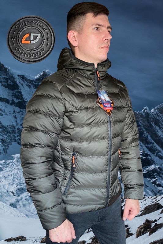 Пуховик зимний мужской Carpe Diem "Bigfoot Winter" -25°C - Хаки