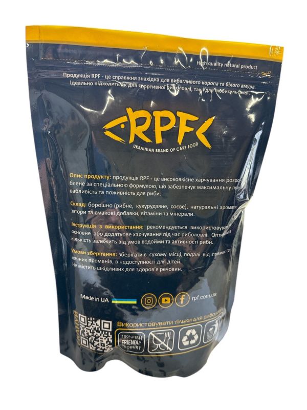 ПВА-Мікс RPF - М'ясний Удар - Суміш для ПВА-стиків, ПВА-пакетів, флет-годівниць - 1 кг