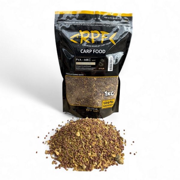 ПВА-Микс RPF - Amur (Амур) - Смесь для ПВА-стиков, ПВА-пакетов, флет-кормушек - 1 кг