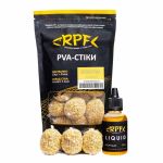 Готові ПВА-стики RPF "Classic" (10 шт. х 20 г) + Ліквід 50 мл - Кукурудза