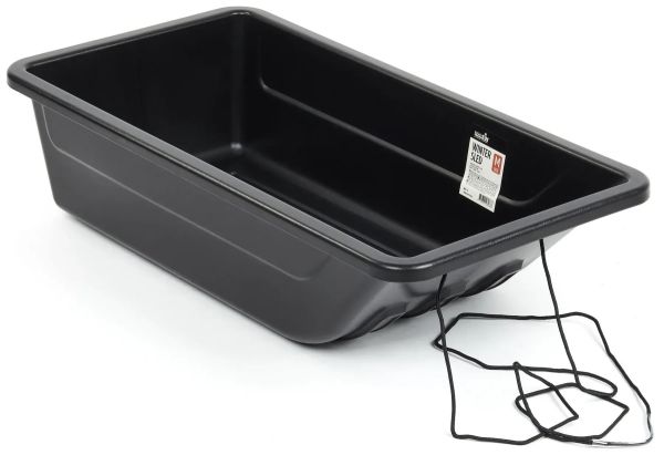 Сани рыболовные Norfin 3 - Пластик ударопрочный - 100x53x26 см - Чёрный